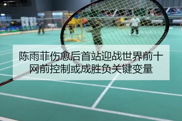 陈雨菲伤愈后首站迎战世界前十 网前控制或成胜负关键变量